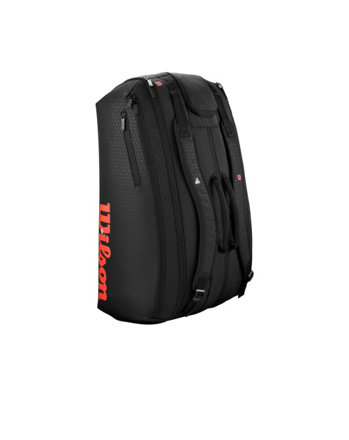Тенісний чохол WILSON CLASH V3 15PK RACQUET BAG BLACK/Infrared