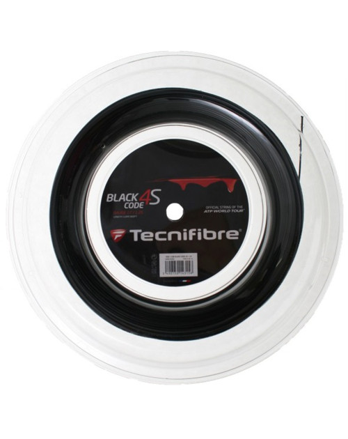 Теннисная струна Tecnifibre Black Code 4S 200м 1 комплект