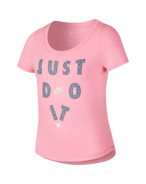 Теннисная футболка NIKE G TEE SCOOP JDI EYE PK