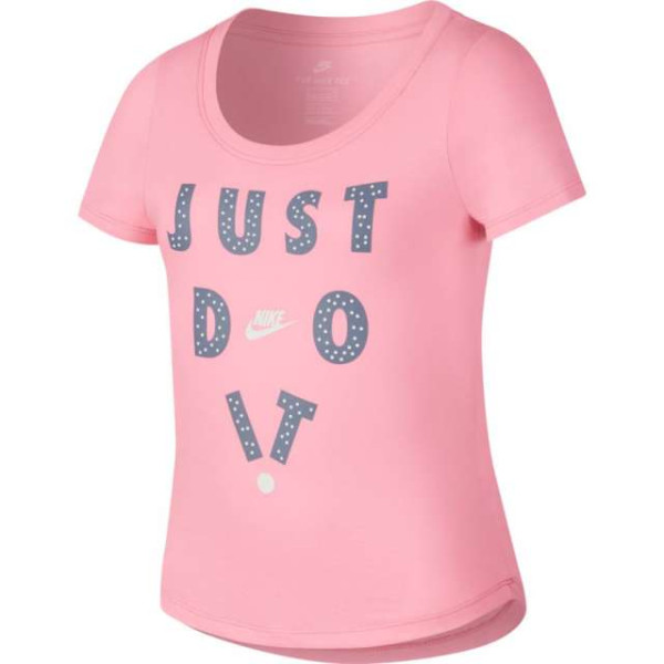 Теннисная футболка NIKE G TEE SCOOP JDI EYE PK Теннисная футболка NIKE G TEE SCOOP JDI EYE PK