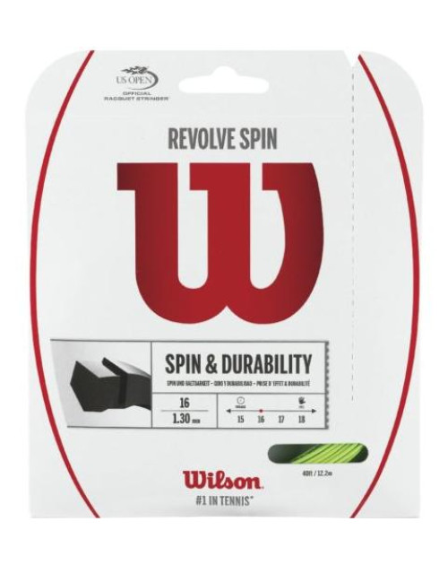 Теннисные струны WILSON REVOLVE SPIN 16GR