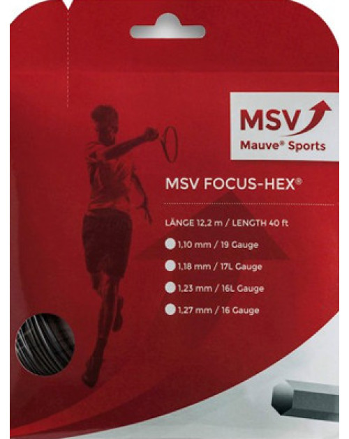 Тенісні струни MSV Focus Hex 12m fh12