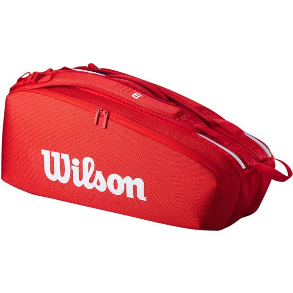 Теннисный чехол WILSON SUPER TOUR RED 6PK Red