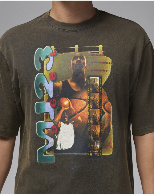 Футболка M NIKE JORDAN FLT ESS POOL SS CREW