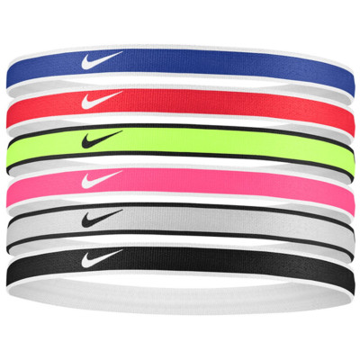 Пов'язка NIKE SWOOSH SPORT HEADBANDS 6 PK TIPPED UNIVERSITY RED/GAME ROYAL/VOLT OSFM Пов'язка NIKE SWOOSH SPORT HEADBANDS 6 PK TIPPED UNIVERSITY RED/GAME ROYAL/VOLT OSFM