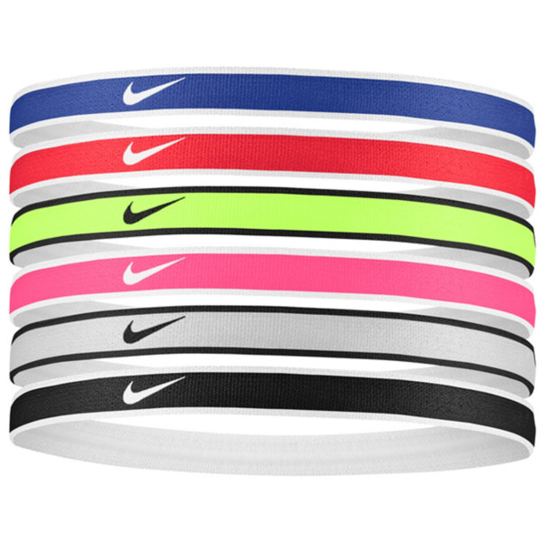 Пов'язка NIKE SWOOSH SPORT HEADBANDS 6 PK TIPPED UNIVERSITY RED/GAME ROYAL/VOLT OSFM Пов'язка NIKE SWOOSH SPORT HEADBANDS 6 PK TIPPED UNIVERSITY RED/GAME ROYAL/VOLT OSFM