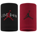 Напульсник JORDAN JUMPMAN TERRY WRIST BANDS 2 PK GYM RED/BLACK/GYM RED OSFM