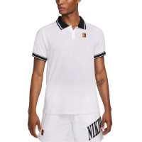 Теннисное поло M NIKE HERITAGE POLO wh