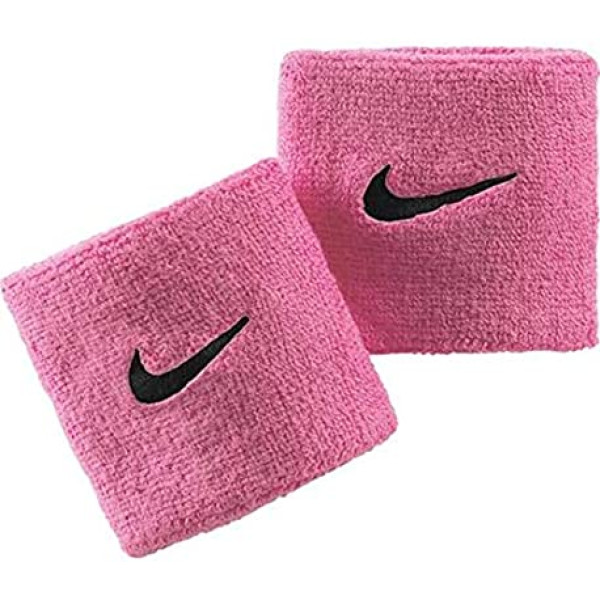 Напульсник Nike Swoosh Wristbands Pink Gaze/Oil Grey Напульсник Nike Swoosh Wristbands Pink Gaze/Oil Grey