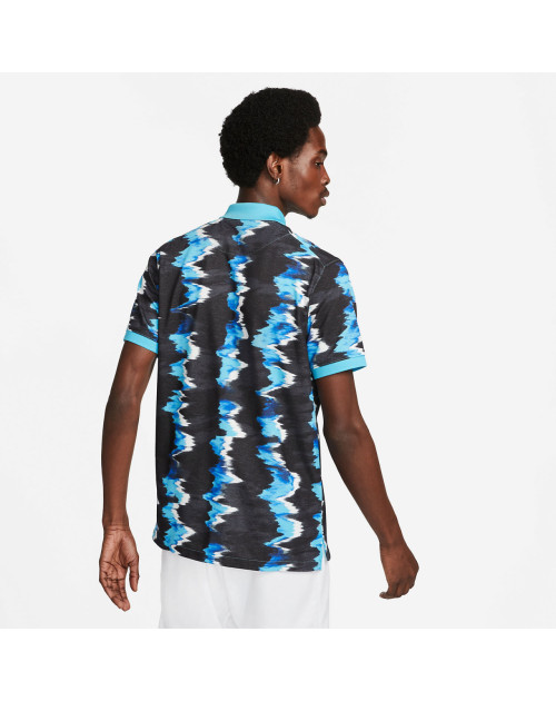 Теннисное поло Nike Df Polo PRNTD Slim