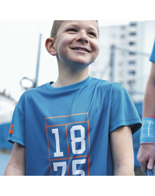 Теннисная футболка BABOLAT EXERCISE GRAPHIC TEE BOY