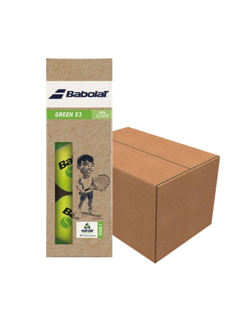 Теннисные мячи Babolat  Green*72 -25% 1 ящик