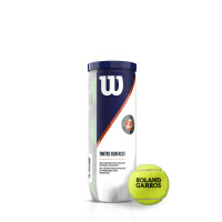 Тенісні м'ячі WILSON ROLAND GARROS ALL COURT *3