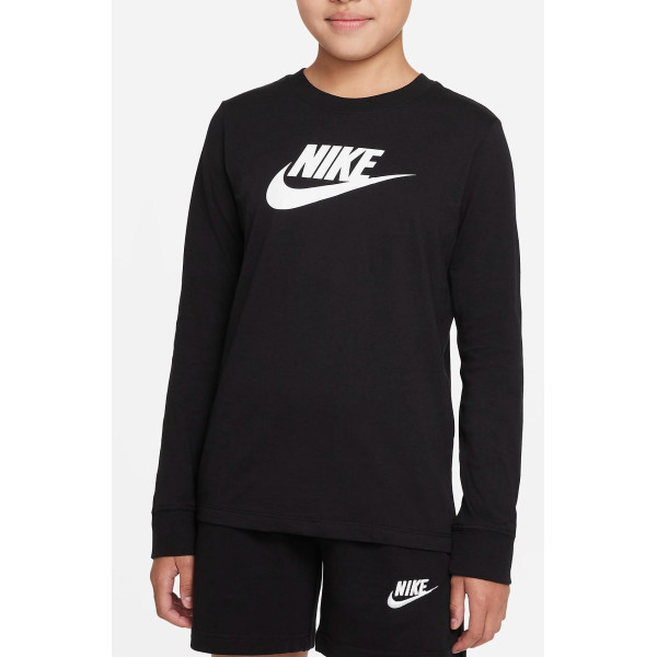 Теннисная толстовка NIKE G NSW LS TEE BASIC FUTURA Теннисная толстовка NIKE G NSW LS TEE BASIC FUTURA