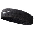 Повязка на голову (налобник) NIKE SWOOSH HEADBAND BLACK/WHITE