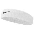 Повязка на голову (налобник)  NIKE SWOOSH HEADBAND WHITE/BLACK