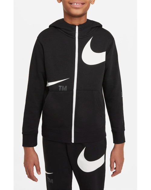 Теннисная толстовка NIKE B NSW SWOOSH FLC FZ