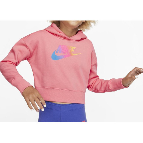 Теннисная толстовка NIKE G NSW FF CROP Теннисная толстовка NIKE G NSW FF CROP