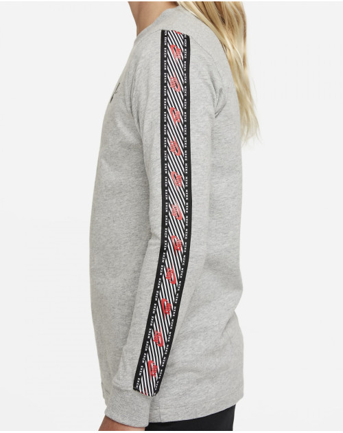 Теннисная толстовка NIKE B NSW LS TEE TAPE