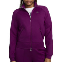 Теннисная толстовка Nike W NKCT DF HERITAGE JKT FZ