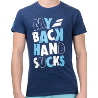 Теннисная футболка BABOLAT EXERCISE MESSAGE TEE MEN