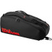 Тенісний чохол WILSON CLASH V3 6PK RACQUET BAG BLACK/Infrared