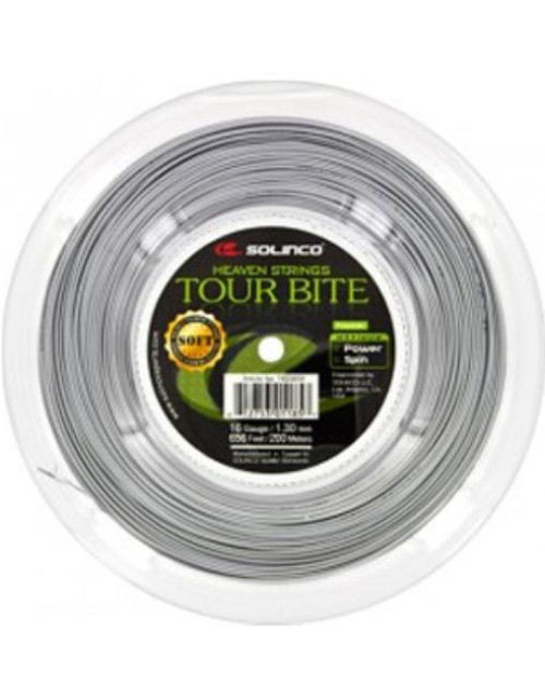 Теннисные струны Solinco Tour Bite Soft  1.25 (бобина 200м)