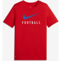 Теннисная футболка NIKE B NK DRY TEE SWOOSH FOOTBALL