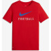 Теннисная футболка NIKE B NK DRY TEE SWOOSH FOOTBALL