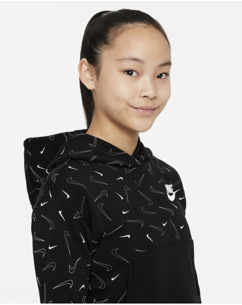 Теннисная толстовка NIKE G NSW FLC AOP HOODIE
