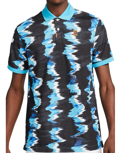 Теннисное поло Nike Df Polo PRNTD Slim