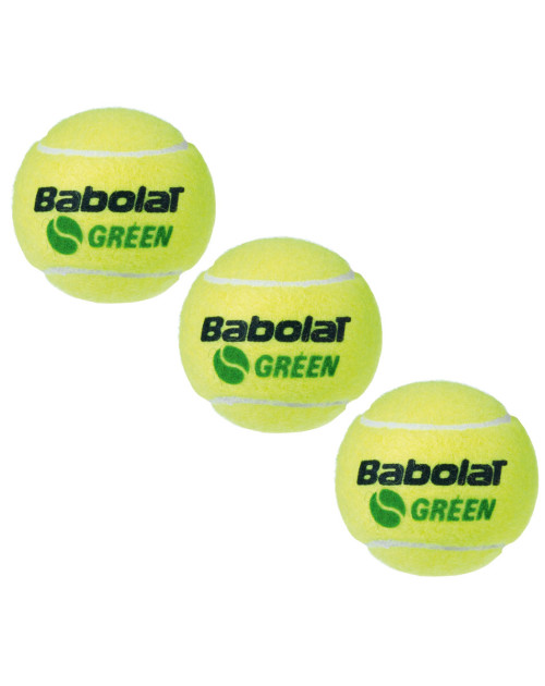 Теннисные мячи BABOLAT GREEN 3 мяча по шт.