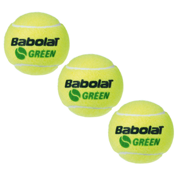 Теннисные мячи BABOLAT GREEN 3 мяча по шт.