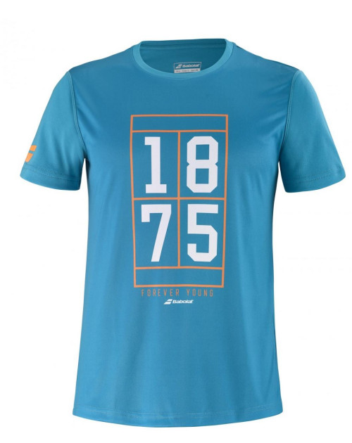 Теннисная футболка BABOLAT EXERCISE GRAPHIC TEE BOY
