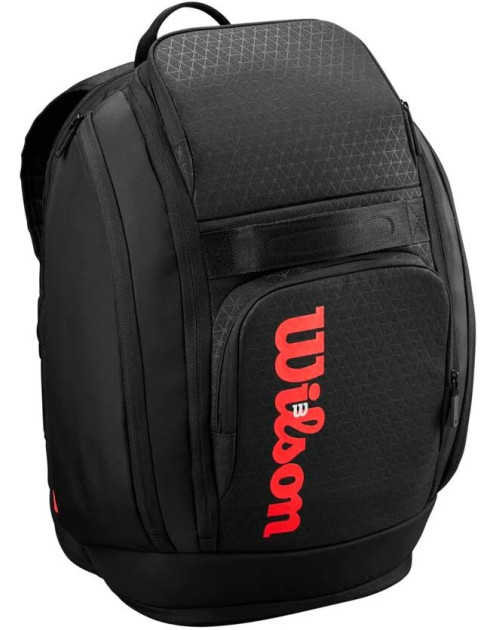 Тенісний рюкзак WILSON CLASH V3 BACKPACK BLACK/Infrared