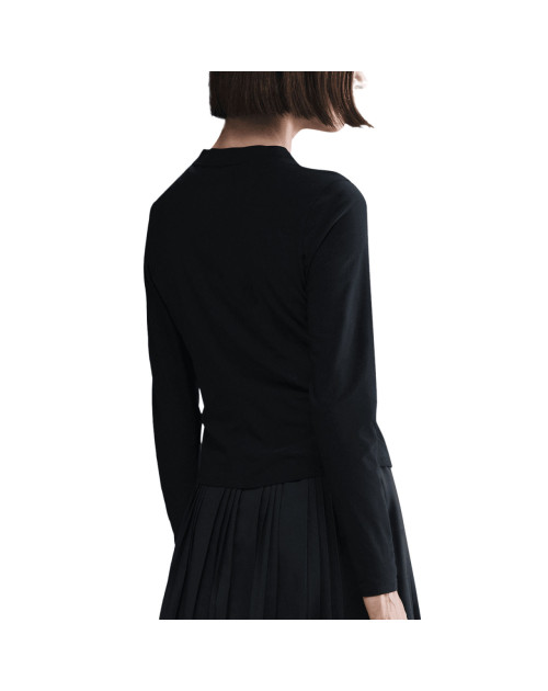 Теннисная футболка W NIKE DF ADVTG MIDLYR bk