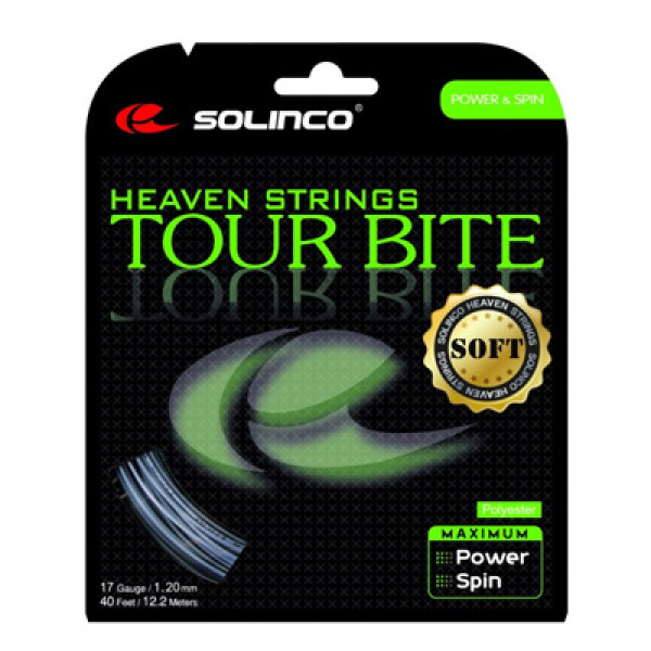 Тенісні струни Solinco Tour Bite Soft 12m 1,25 Тенісні струни Solinco Tour Bite Soft 12m 1,25