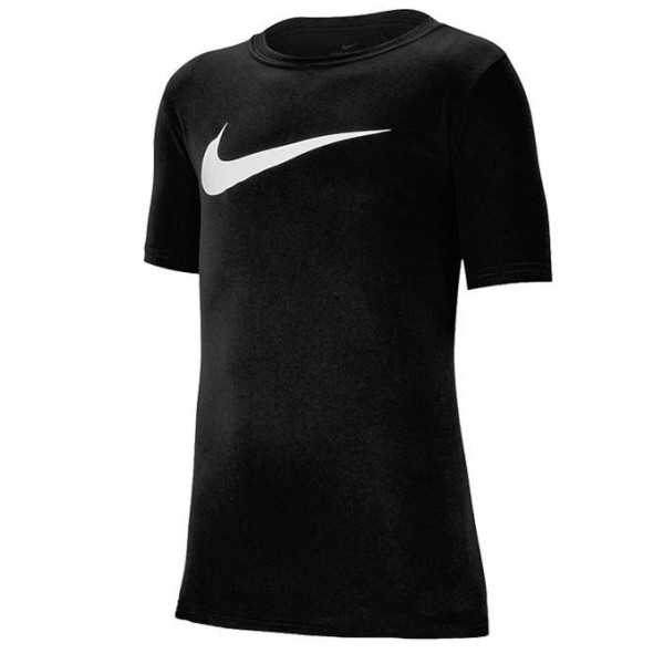 Теннисная футболка Nike B NK DRY TEE LEG SWOOSH BK