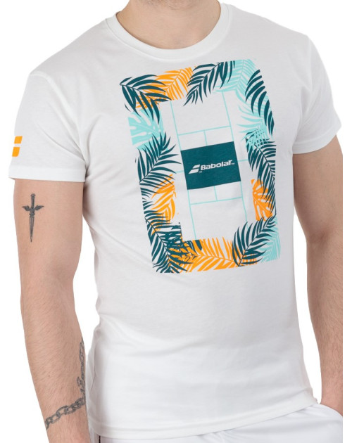 Футболка теннисная M Babolat EXERCISE MESSAGE TEE MEN