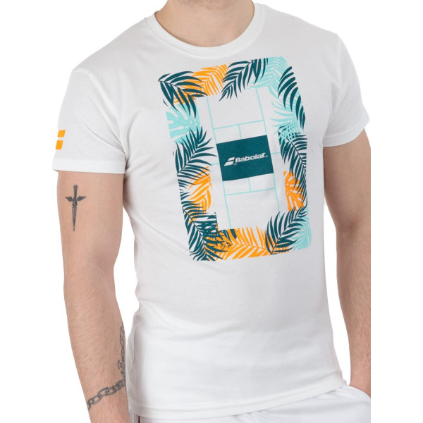 Футболка тенісна M Babolat EXERCISE MESSAGE TEE MEN Футболка тенісна M Babolat EXERCISE MESSAGE TEE MEN