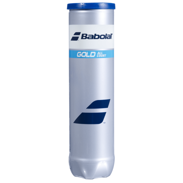 Тенісні м'ячі Babolat Gold All Court *4 м'ячі NEW Тенісні м'ячі Babolat Gold All Court *4 м'ячі NEW