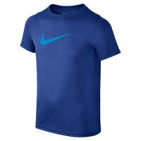Теннисная футболка NIKE B NK DRY TEE SS SWOOSH SOLID NV
