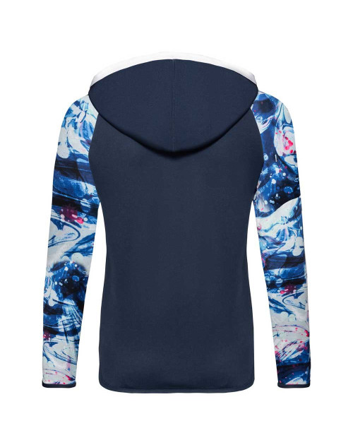 Теннисная толстовка HEAD W ACTION HOODIE FZ DB