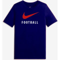 Теннисная футболка NIKE B NK DRY TEE SWOOSH FOOTBALL NV