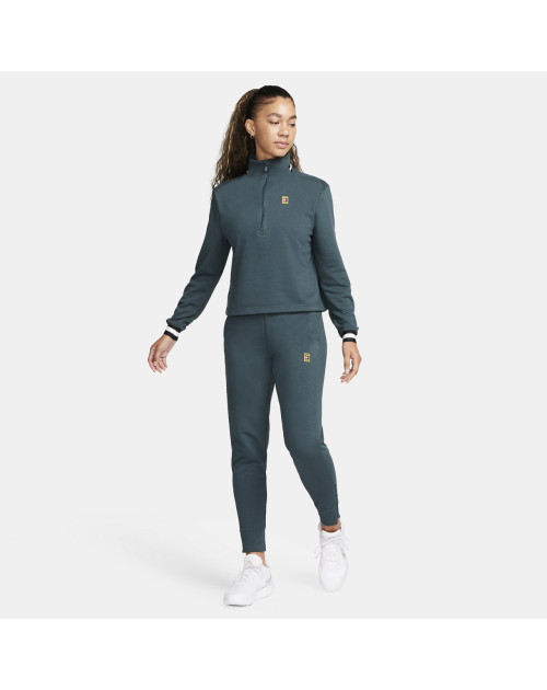 Теннисная толстовка W NIKE DF FLC HERITAGE TOP