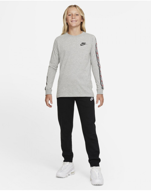 Теннисная толстовка NIKE B NSW LS TEE TAPE