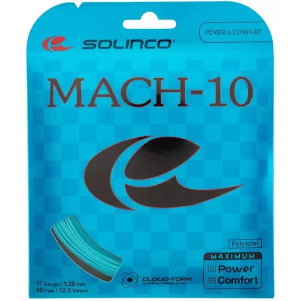 Тенісні струни Solinco Mach-10 12м bl Тенісні струни Solinco Mach-10 12м bl