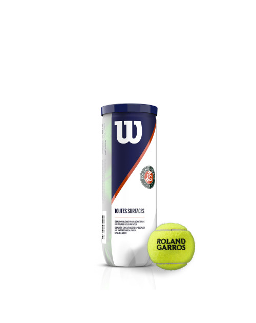 Тенісні м'ячі WILSON ROLAND GARROS ALL COURT *72