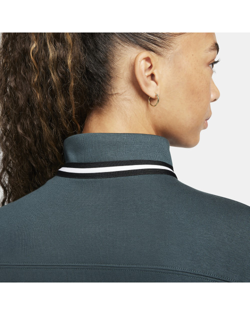 Теннисная толстовка W NIKE DF FLC HERITAGE TOP