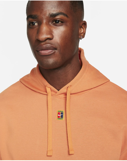 Теннисная толстовка NIKE M NKCT DF FLC HERITAGE HOODIE